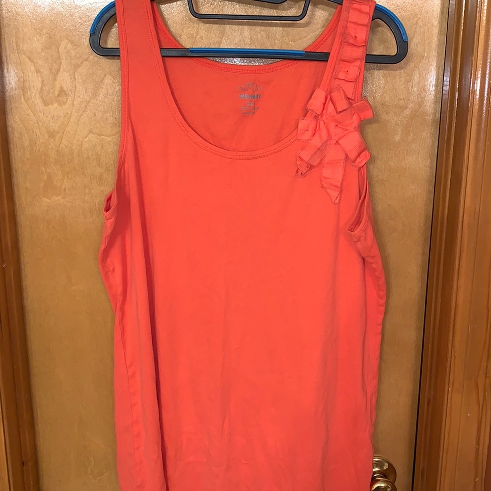 Light Orange Tank Top